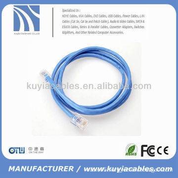 New Assembled RJ45 patch cable 5ft for pc networking Blue